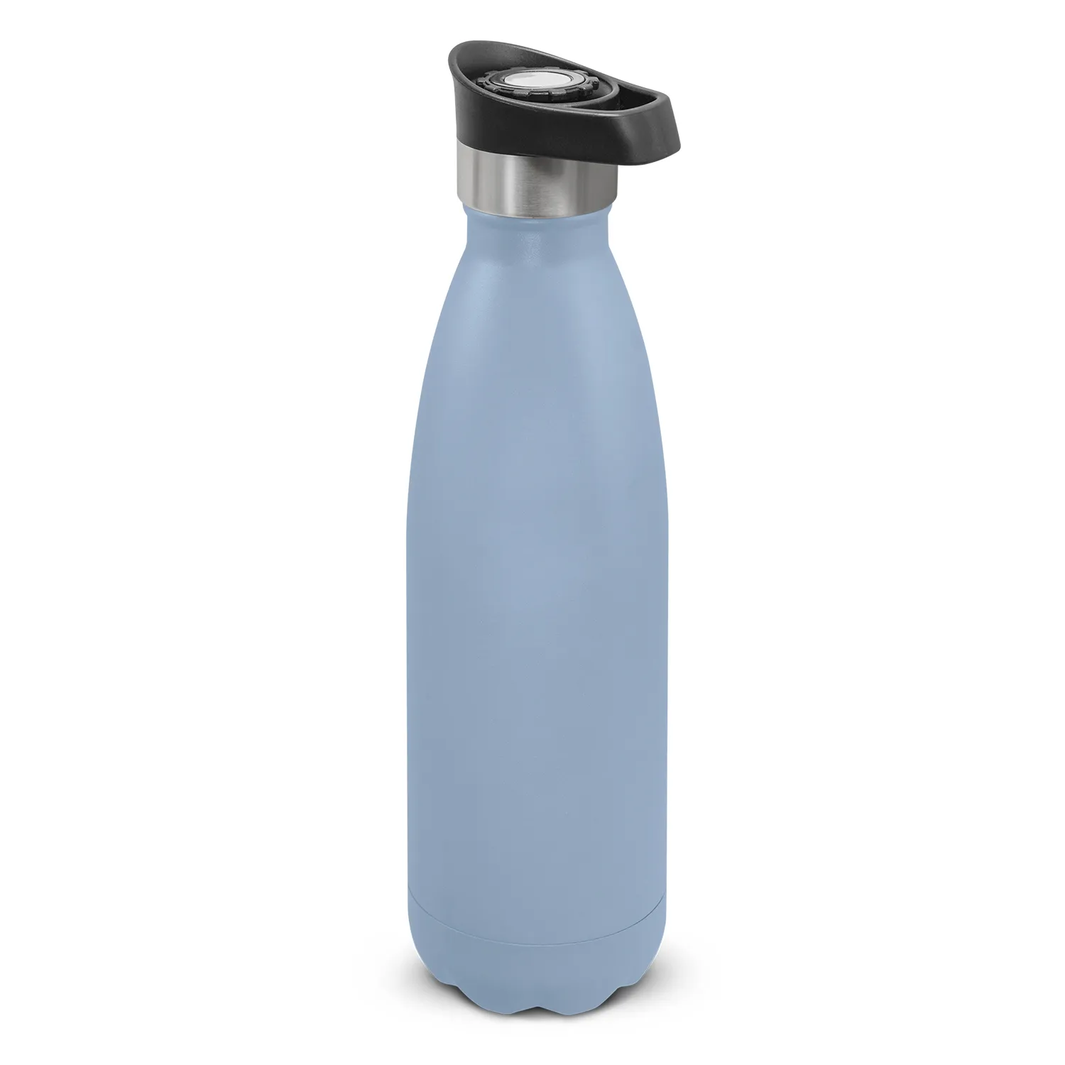 Personalised Bulk Mirage Powder Coated Vacuum Bottle Push Button Lid Pale Blue Online In Perth Australia