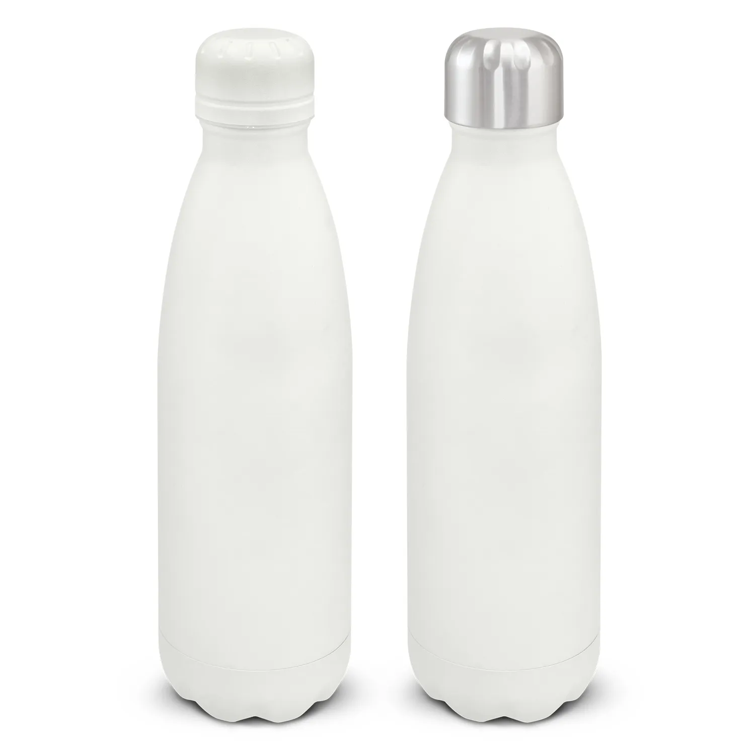 Personalised Bulk Mirage Powder Coated Vacuum Bottle White Online In Perth Australia