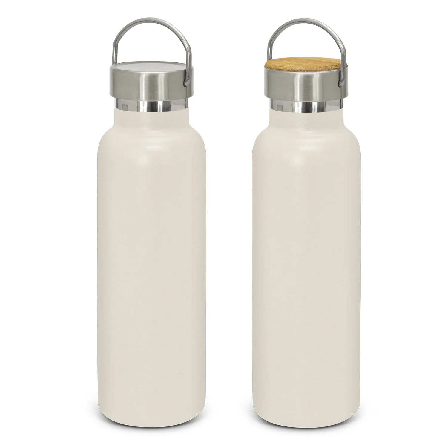 Personalised Bulk Nomad Deco Vacuum Bottle Powder Coated Ecru Online In Perth Australia