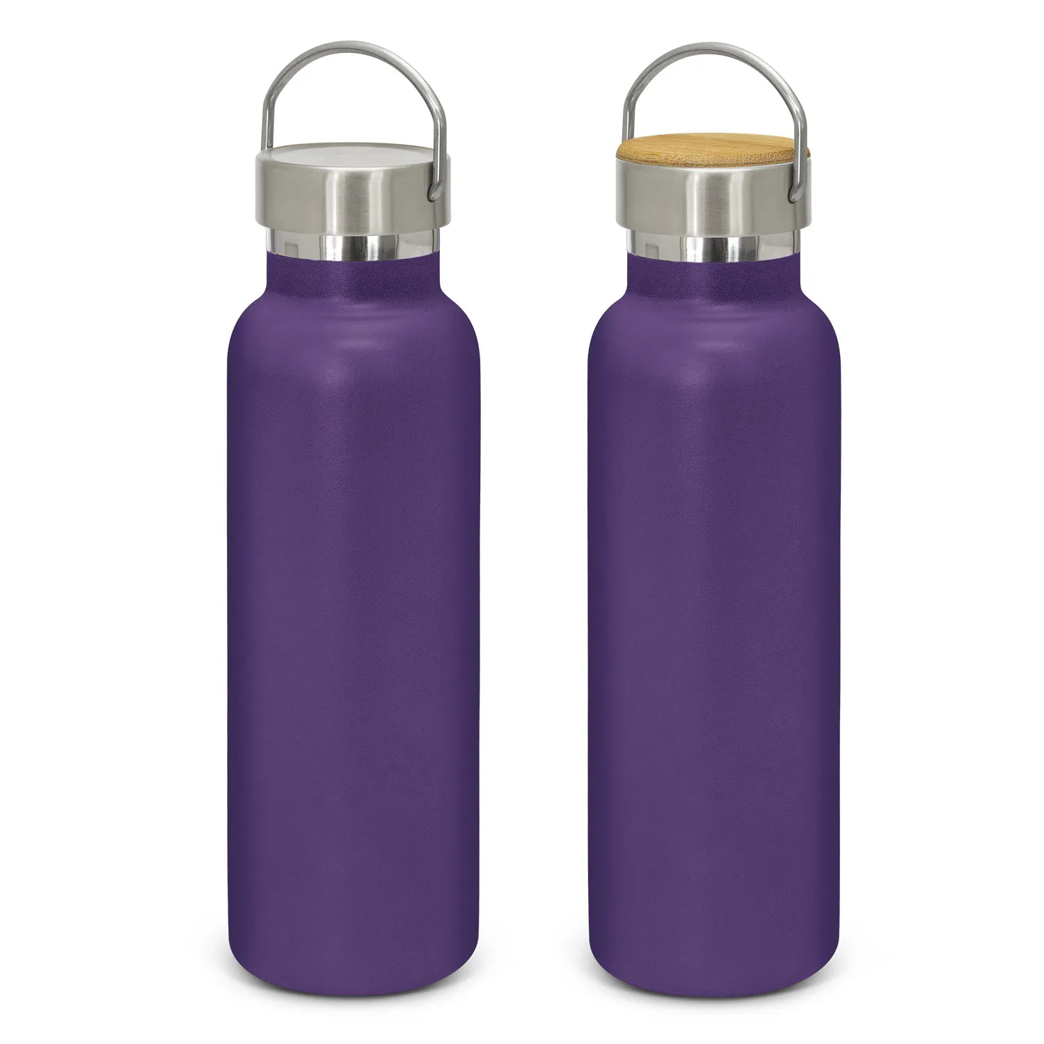 Personalised Bulk Nomad Deco Vacuum Bottle Powder Coated Purple Online In Perth Australia