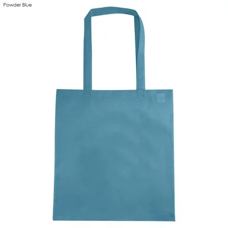 Personalised Bulk Non Woven Bag Without Gusset Powder Blue Online In Perth Australia