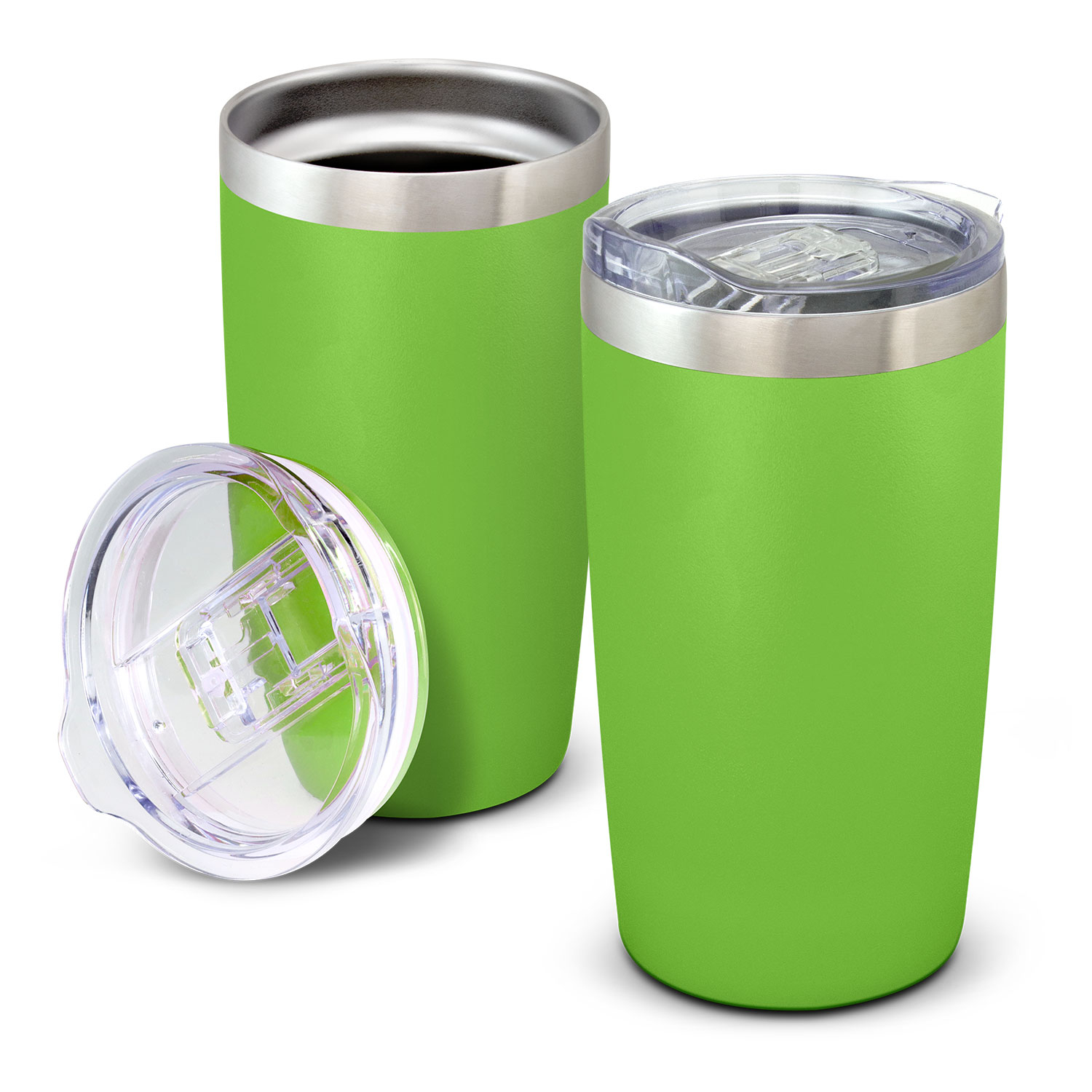 Personalised Bulk Prodigy Vacuum Cup Bright Green Insulated Mugs Online In Perth Australia