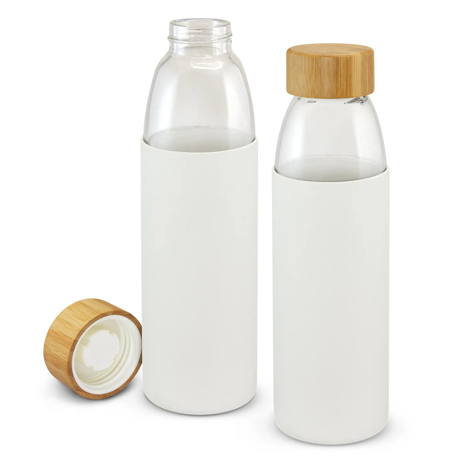 Personalised Bulk Solstice Glass White Drink Bottle Online In Perth Australia