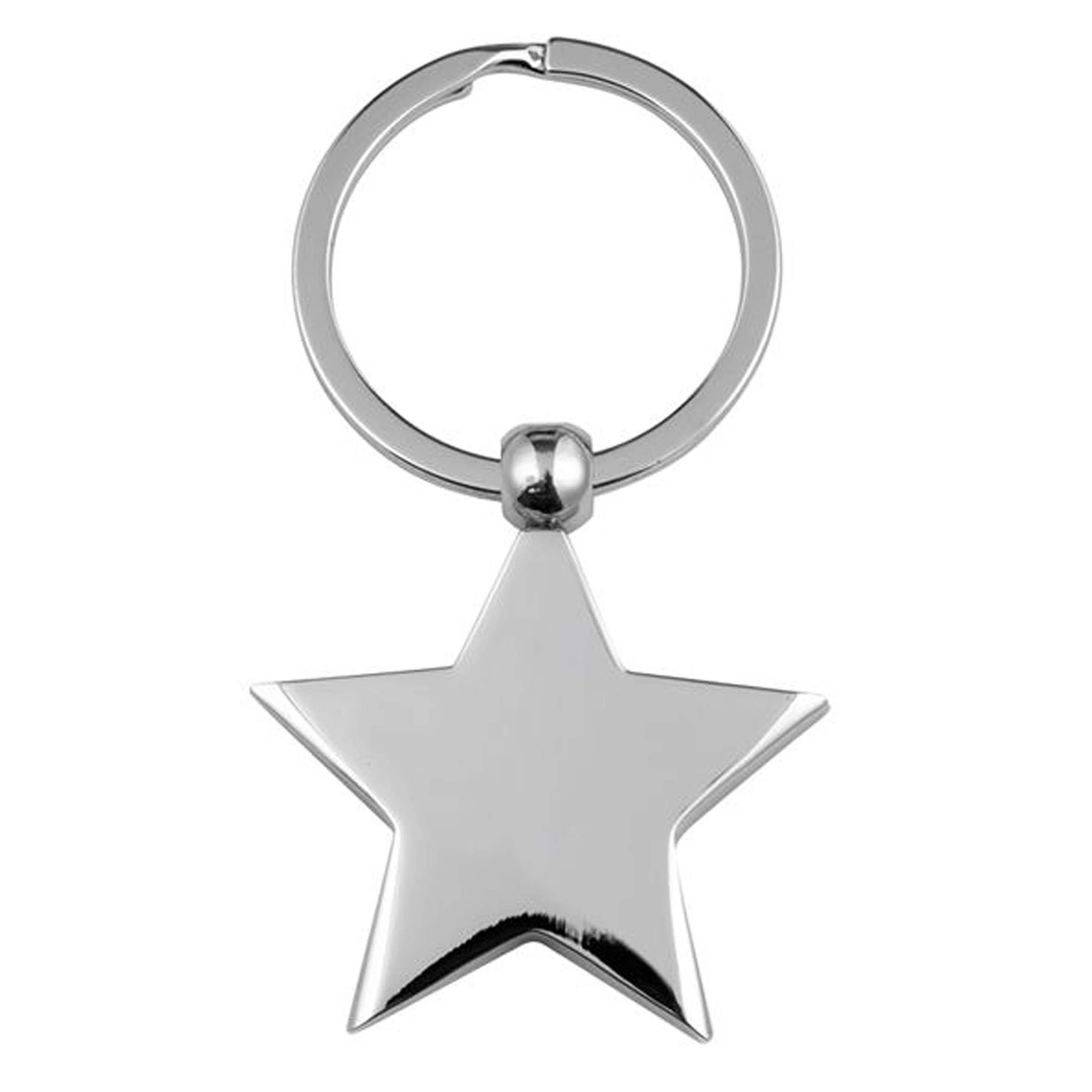 Personalised Bulk Star Metal Keyring Online In Perth Australia