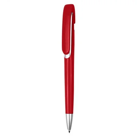 Personalised Bulk Tahlia Coloured Plastic Pens Red In Perth Australia