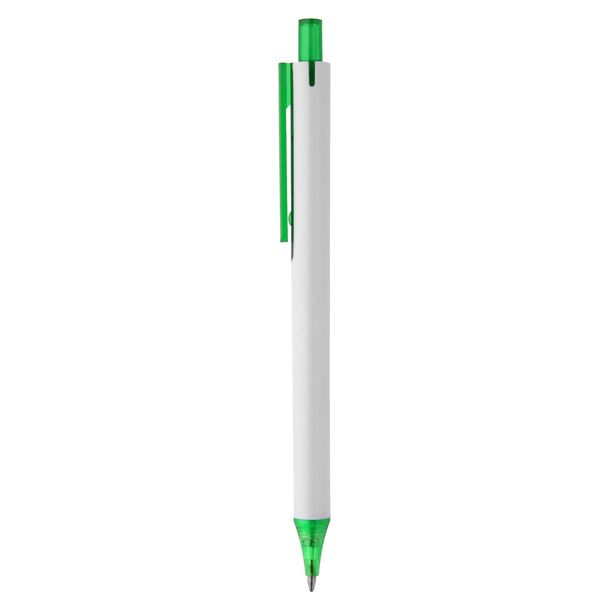 Personalised Bulk York White Green Plastic Pens Online In Perth Australia