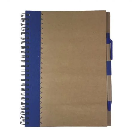 Promotional Bulk Envi A5 Recycled Paper Notebook Blue Online In Perth Australia