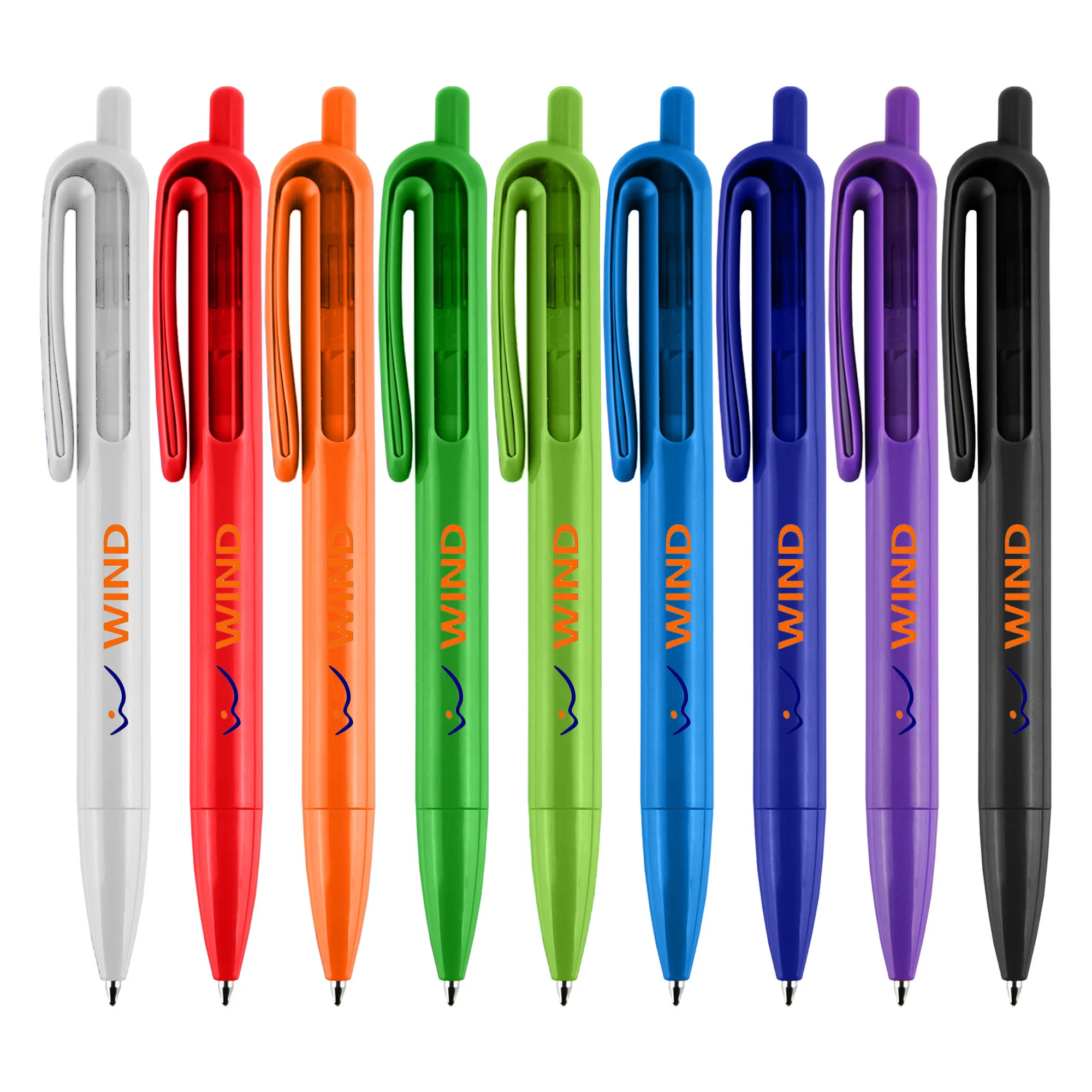 Promotional Bulk Alfa Colour Range Plastic Pens Online In Perth Australia