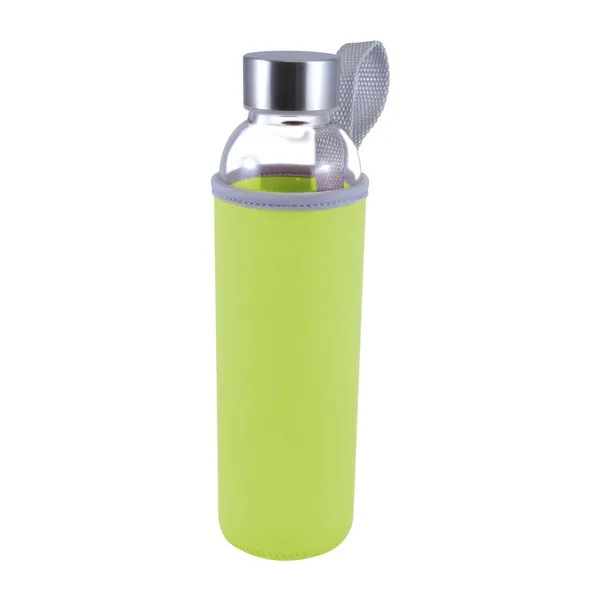 Promotional Bulk Capri Glass Neoprene Sleeve Light Green Drink Bottle Online In Perth Australia