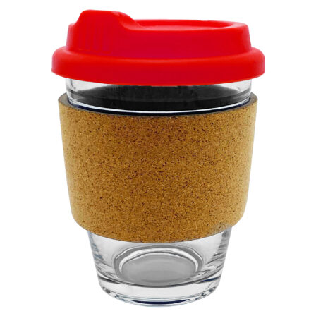  Promotional Bulk Carlo Glass Coffee Cup Cork Plain Red Glass Mugs Online In Perth Australia