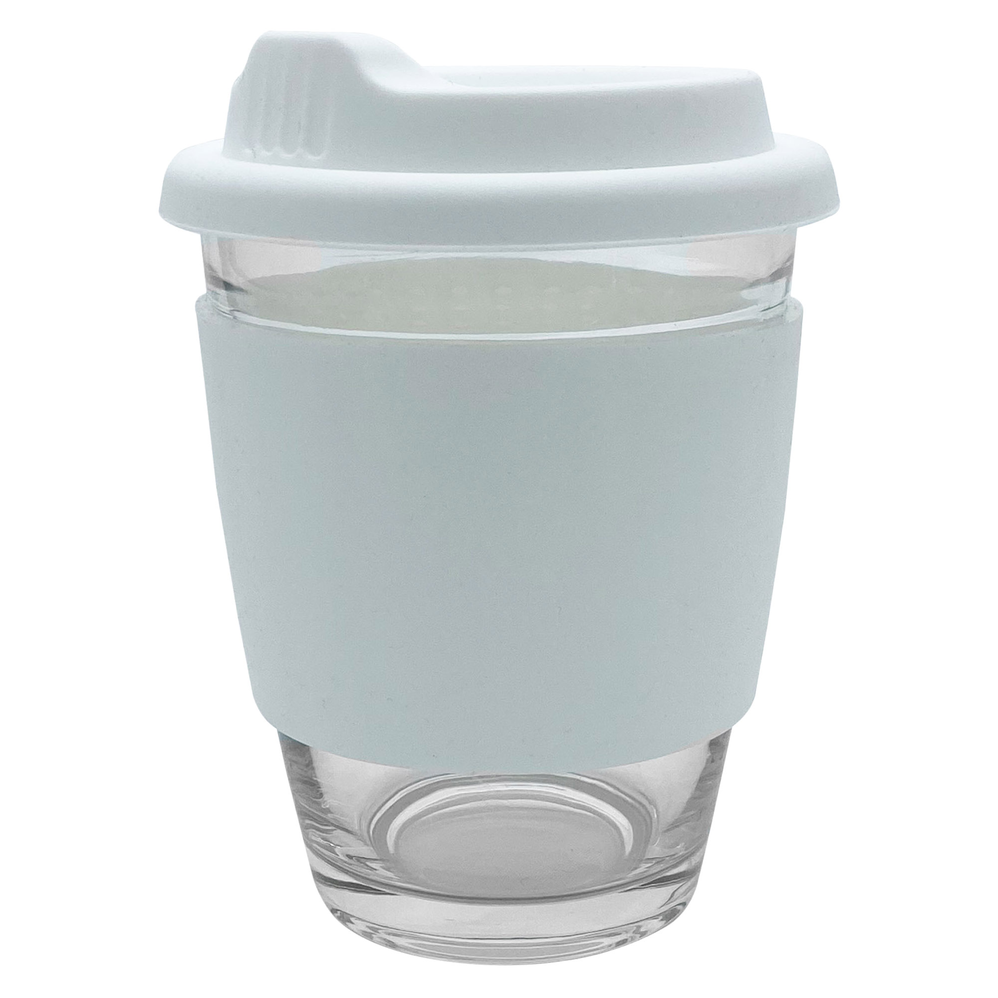  Promotional Bulk Carlo Glass Coffee Cup Silicone white glass mugs online in Perth Australia