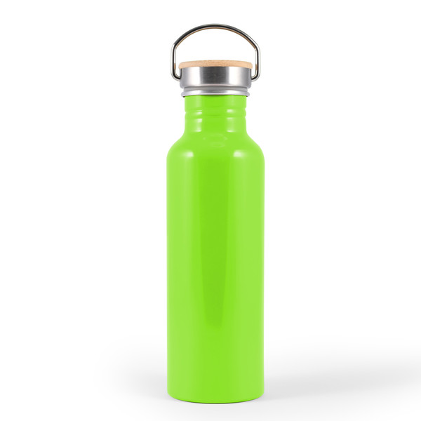 Promotional Bulk Chat Recycled Aluminium Drink Light Green Stainless Bottle Online In Perth Australia