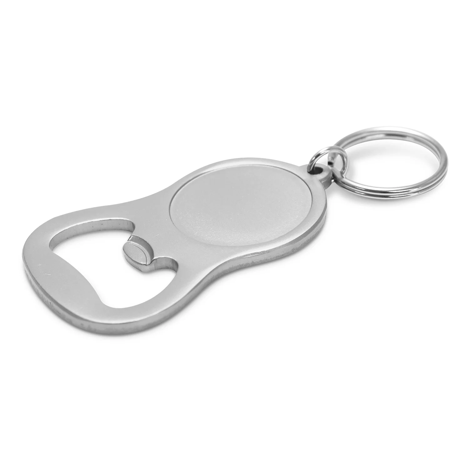 Promotional Bulk Chevron Bottle Opener Key Ring Matt Silver Online In Perth Australia