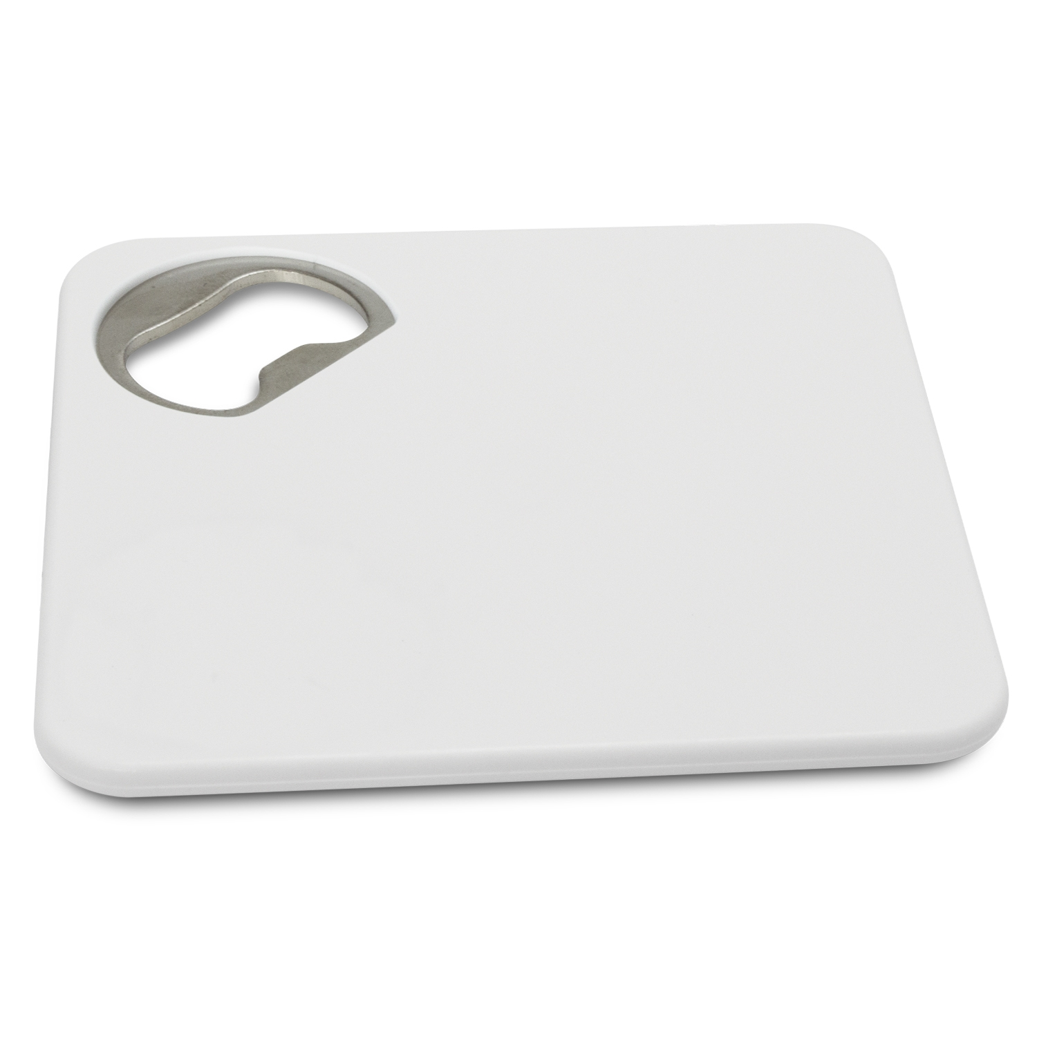 Promotional Bulk Coaster Bottle Opener White Online in Perth Australia