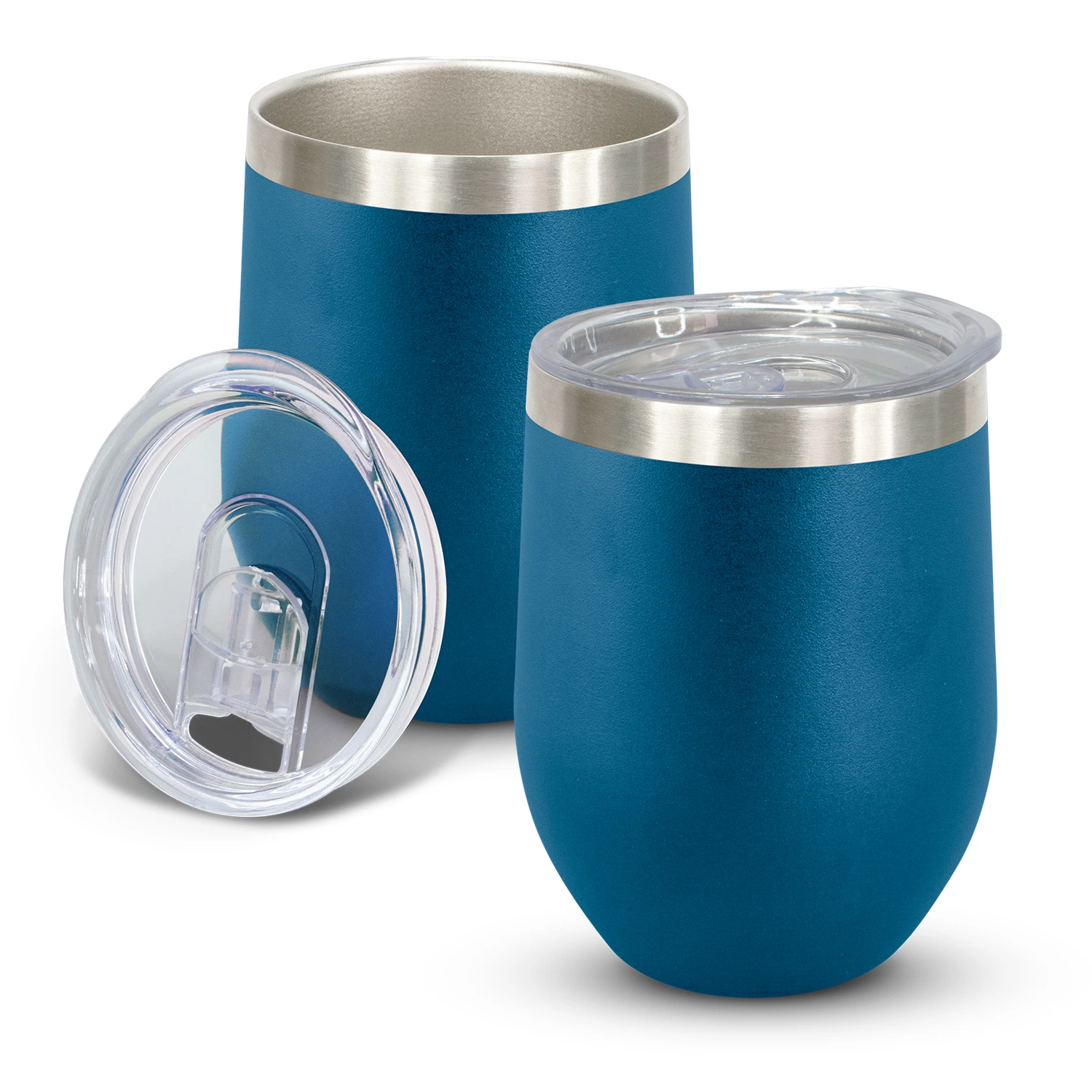 Promotional Bulk Cordia Vacuum Cup Powder Coated Royal Blue Online In Perth Australia