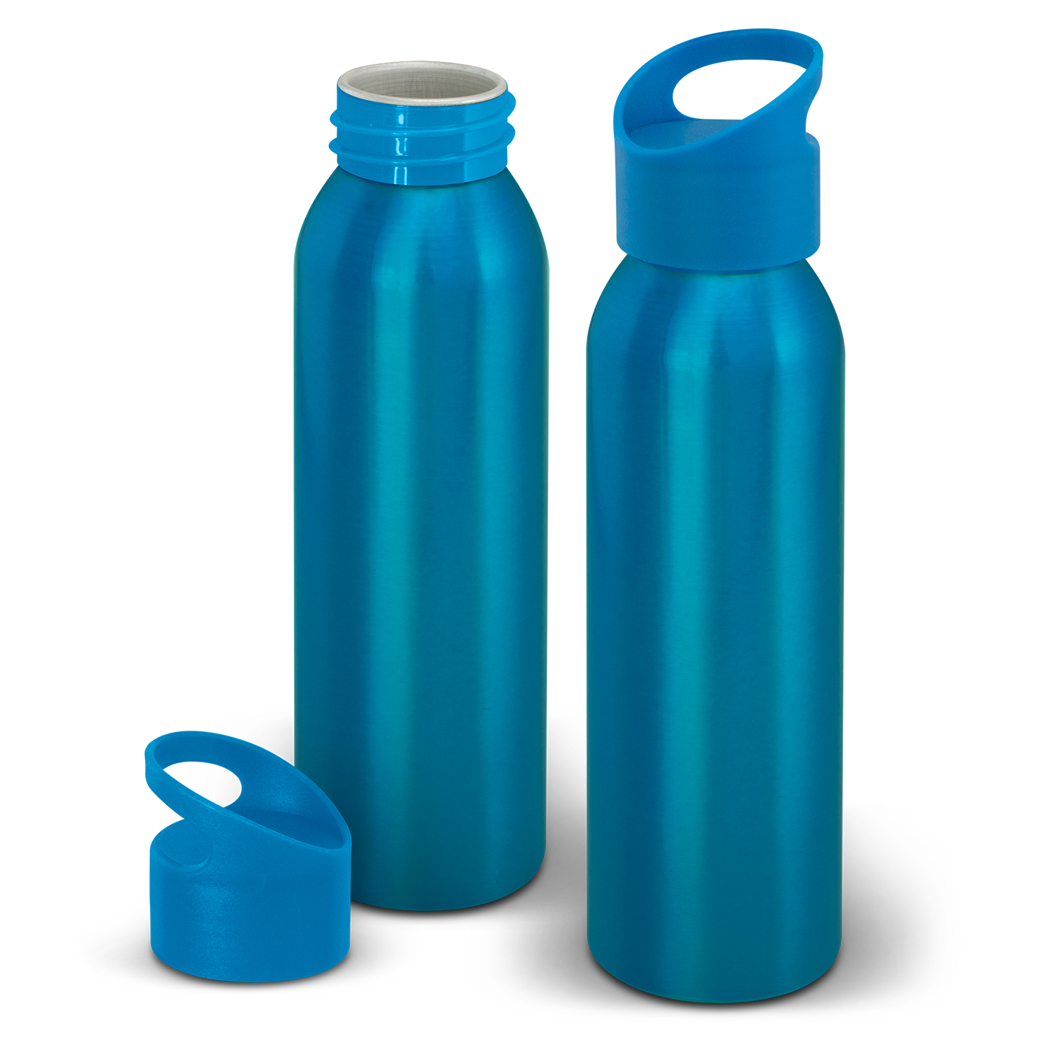 Promotional Bulk Eclipse Aluminium Light Blue Stainless Bottle Online In Perth Australia