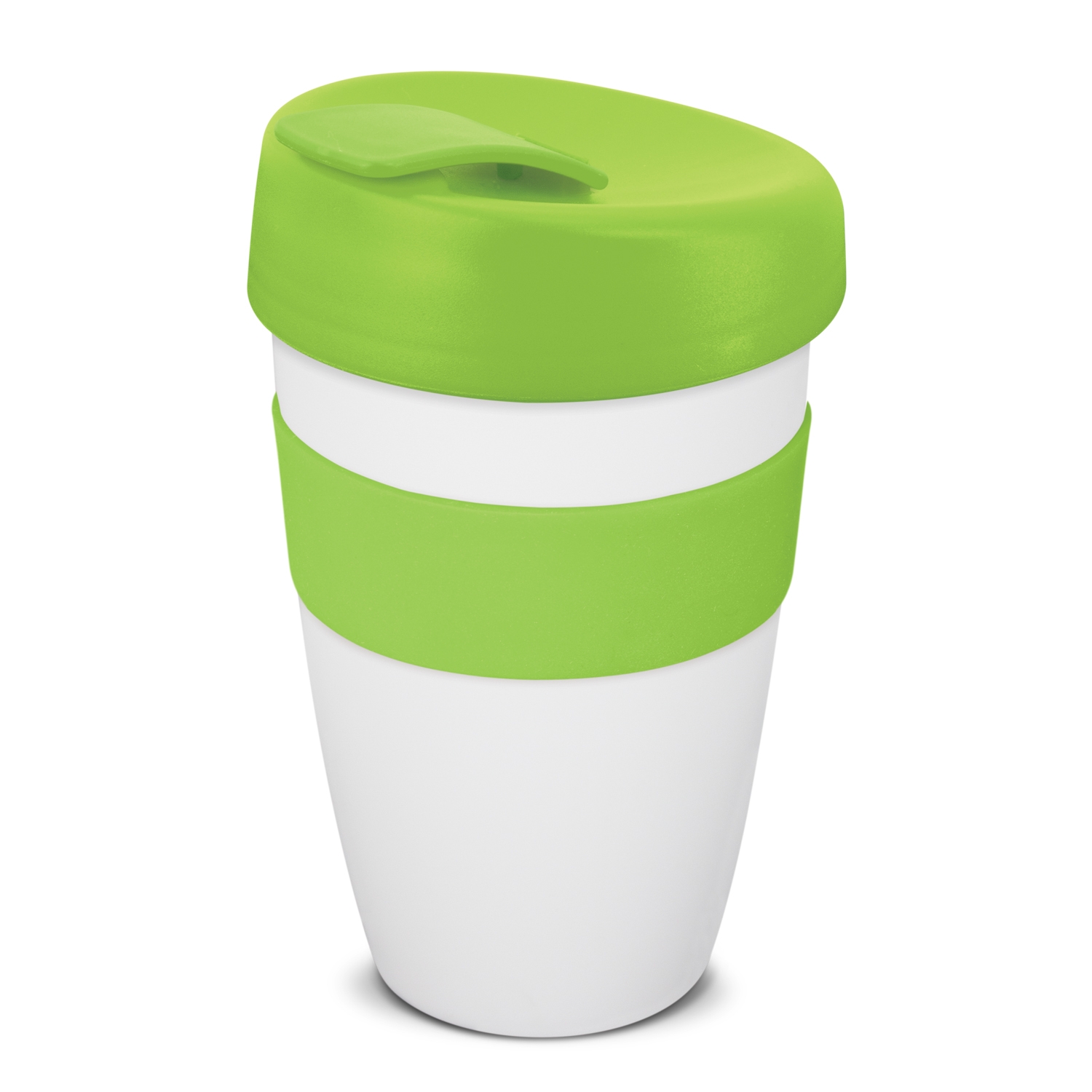  Promotional Bulk Express Cup Deluxe Bright Green Coffee Cup Plastic Mugs Online In Perth Australia 