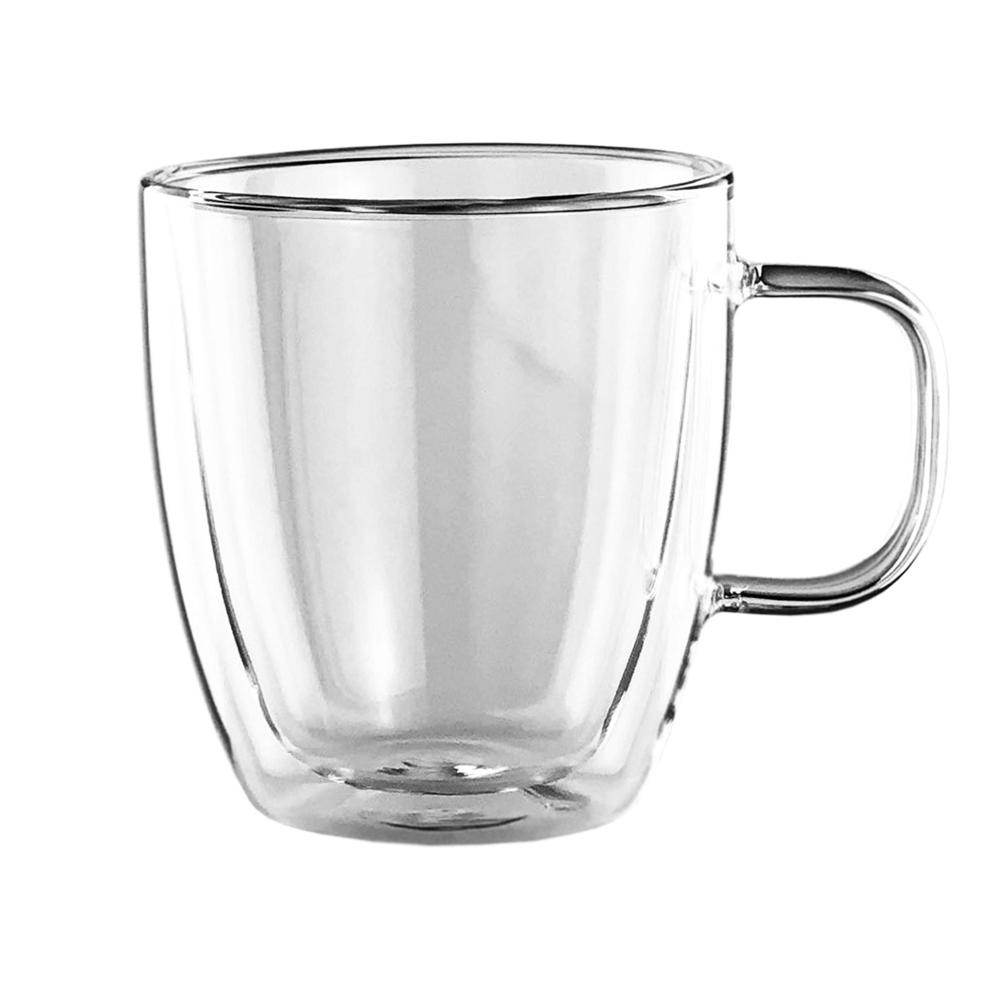  Promotional Bulk Garna Double Wall Glass Cup Plain glass mugs online in Perth Australia