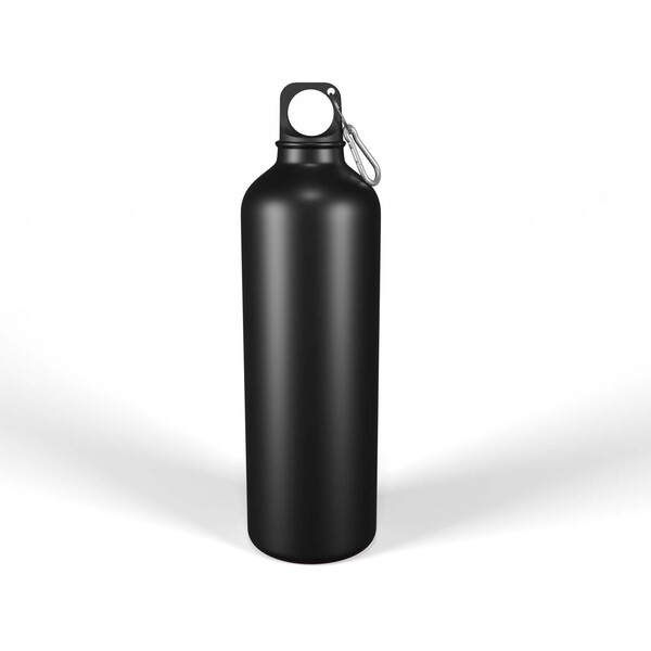 Promotional Bulk Gelato Aluminium Drink Matt Black Stainless Bottle Online In Perth Australia