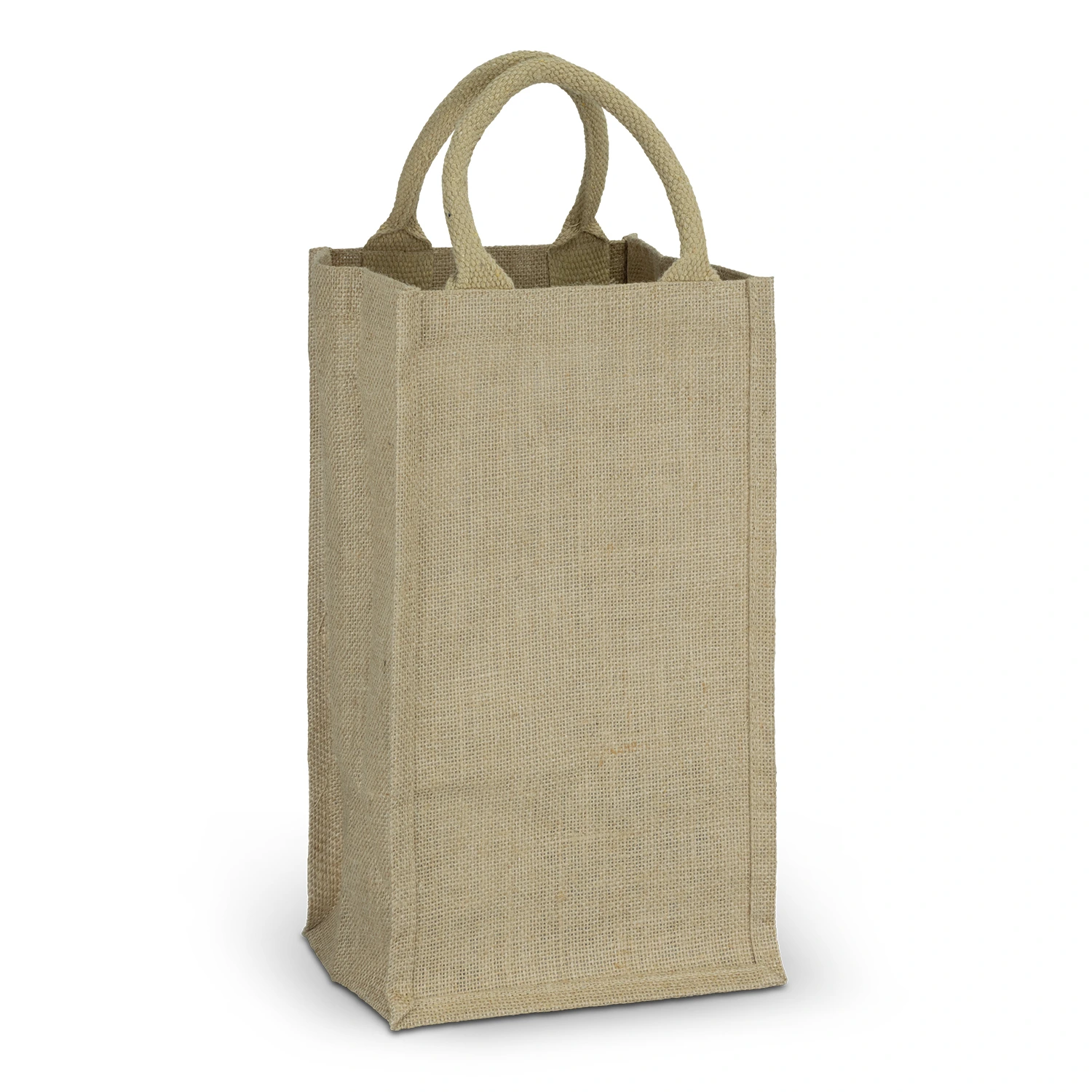 Promotional Bulk Jute Four Bottle Wine Carrier Bags Natural Online in Perth Australia