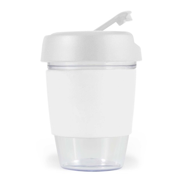  Promotional Bulk Kick Cup Crystal Silicone Band White Colour Plastic Mugs Online In Perth Australia