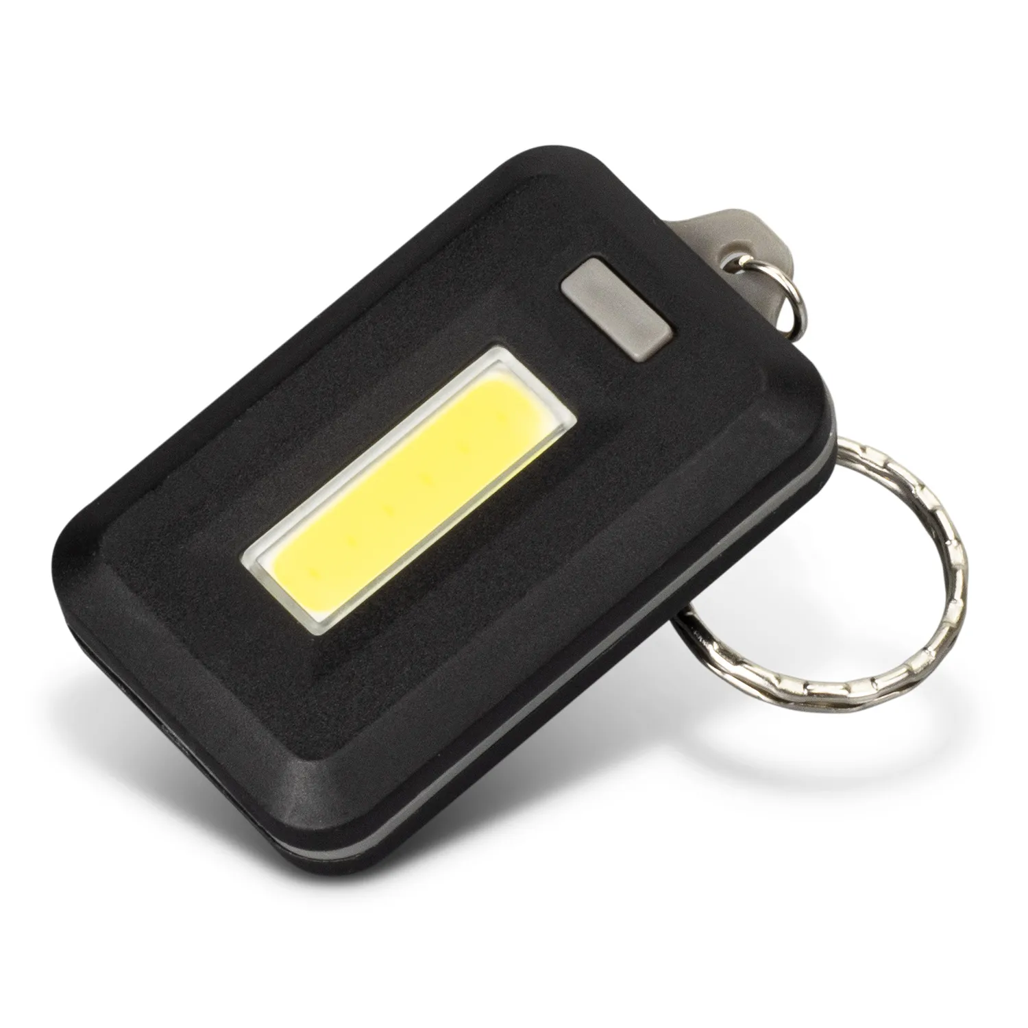 Promotional Bulk Luton Cob Light Black Grey Torch Key Ring Online In Perth Australia