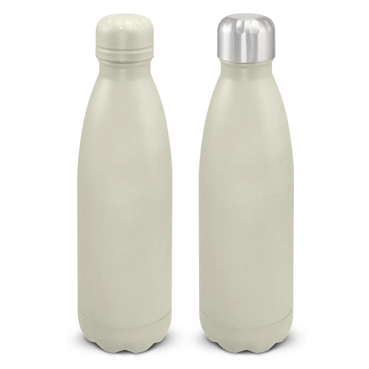 Promotional Bulk Mirage Powder Coated Vacuum Bottle Ecru Online In Perth Australia