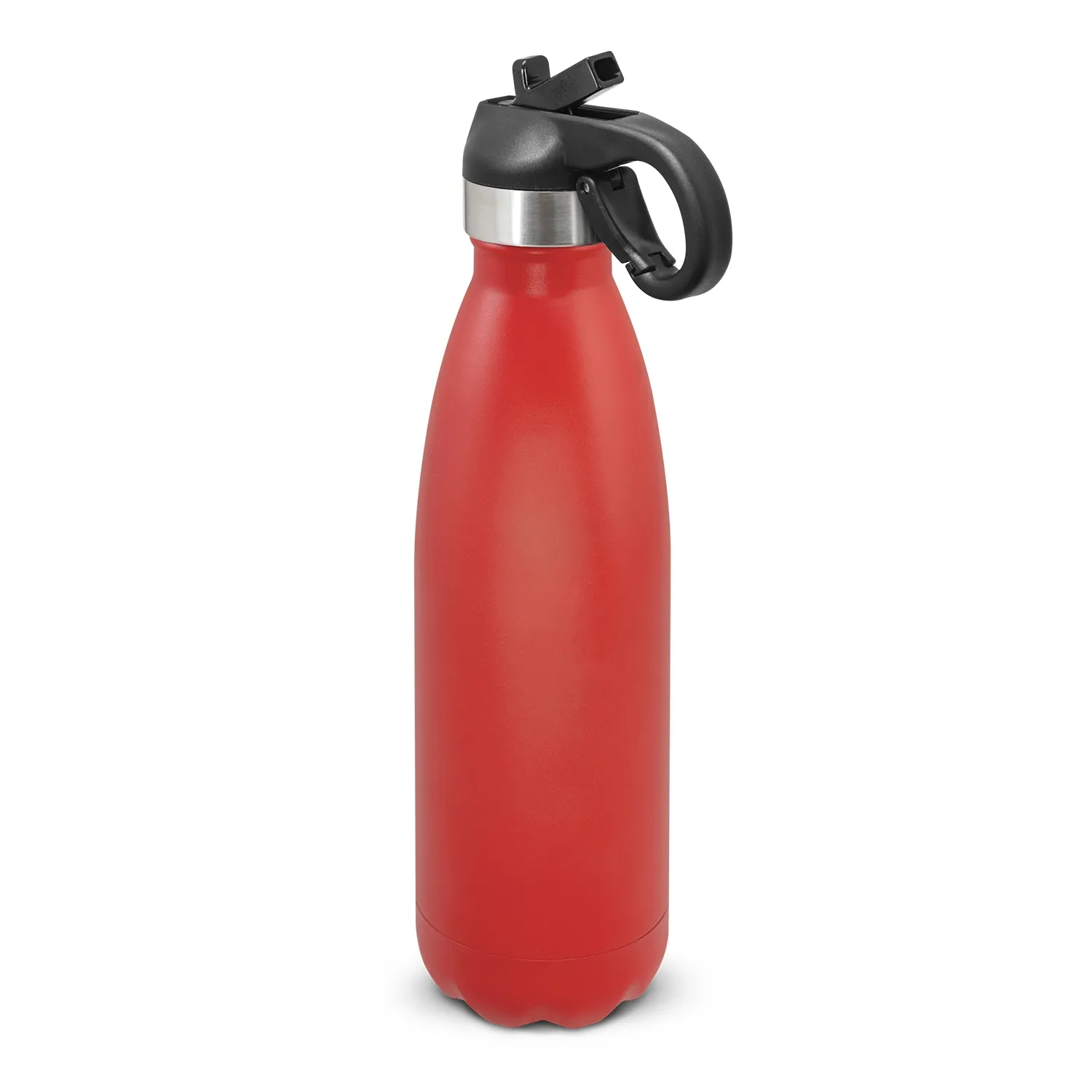 Promotional Bulk Mirage Powder Coated Vacuum Bottle Flip Lid Red Online In Perth Australia