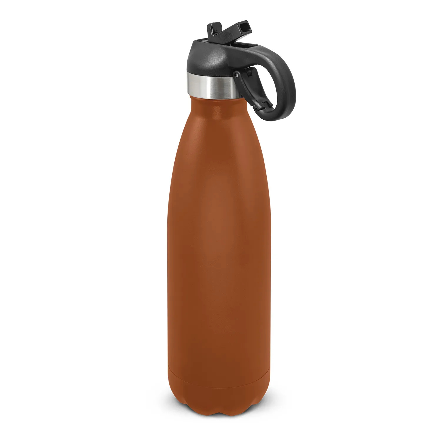 Promotional Bulk Mirage Powder Coated Vacuum Bottle Flip Lid Rust Online In Perth Australia