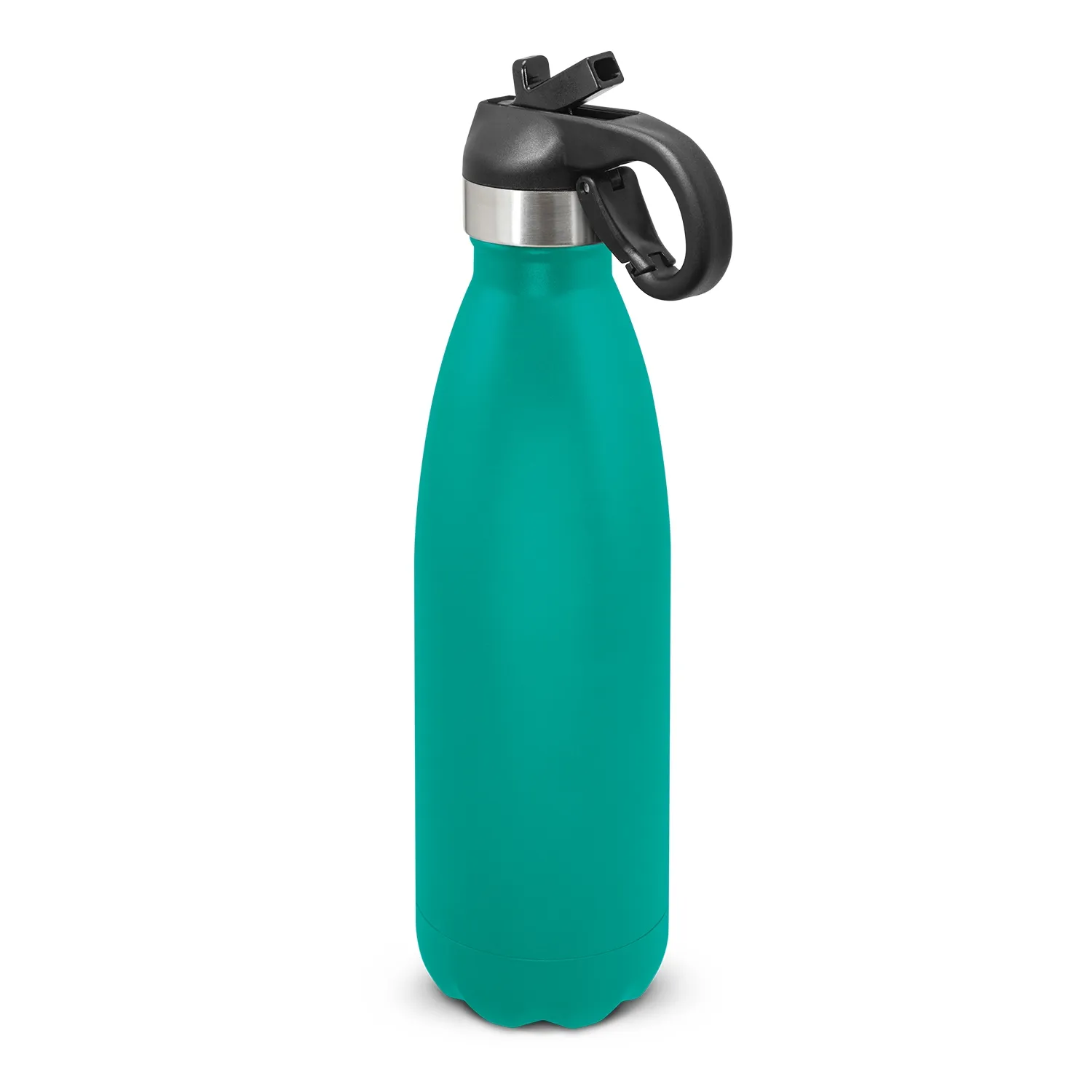 Promotional Bulk Mirage Powder Coated Vacuum Bottle Flip Lid Teal Online In Perth Australia