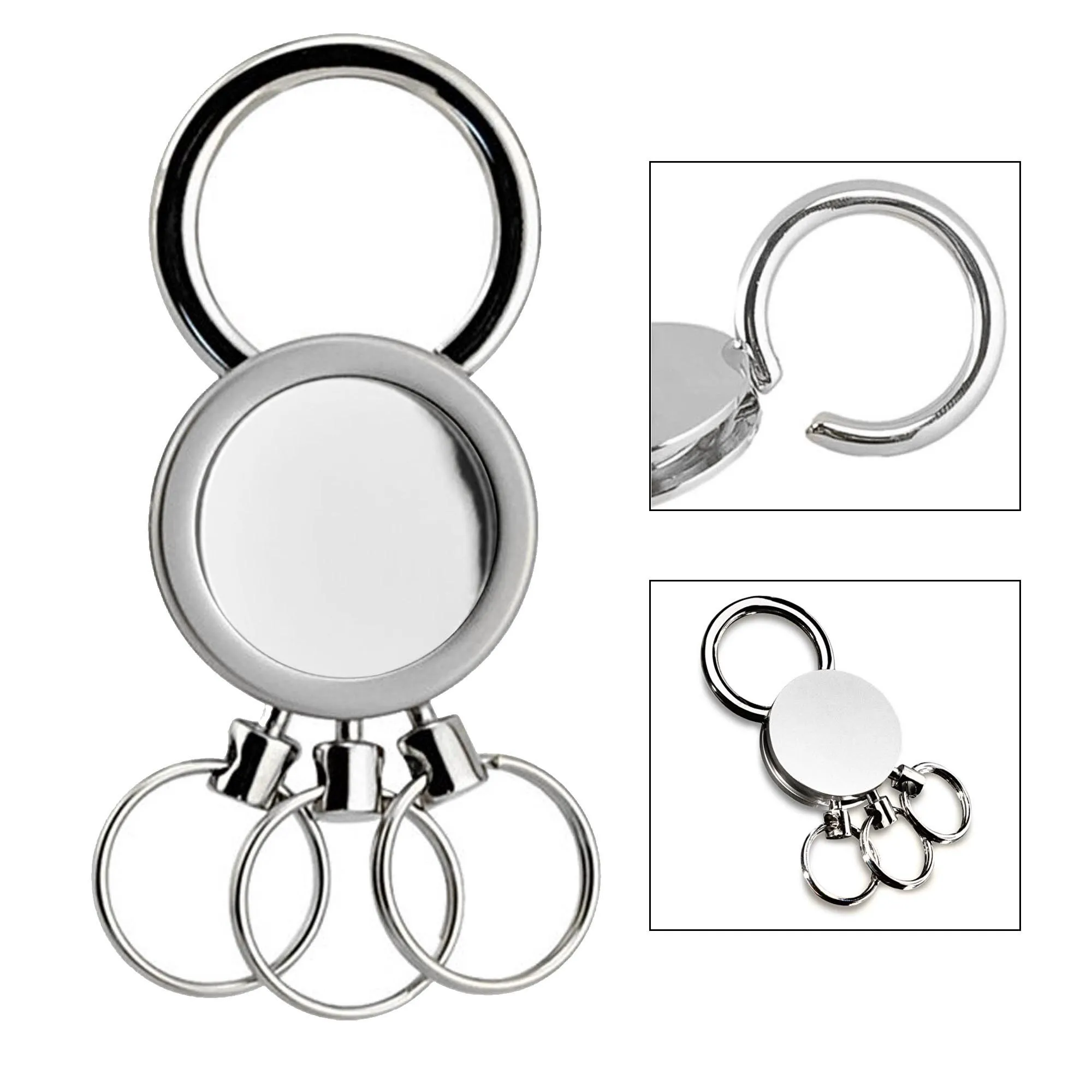 Promotional Bulk Multi Ring Main Metal Keyring Online In Perth Australia 