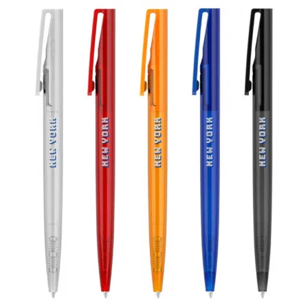 Promotional Bulk Myla Colour Range Plastic Pens Online In Perth Australia