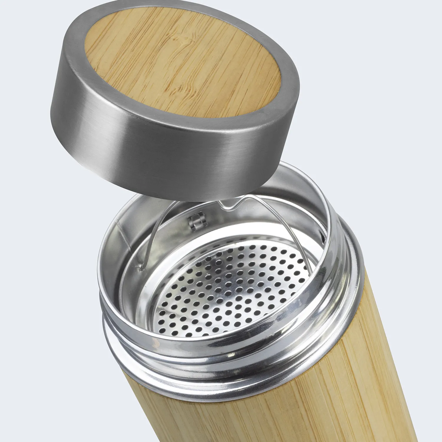 Promotional Bulk Natura Bamboo Vacuum Bottle Detail Online In Perth Australia