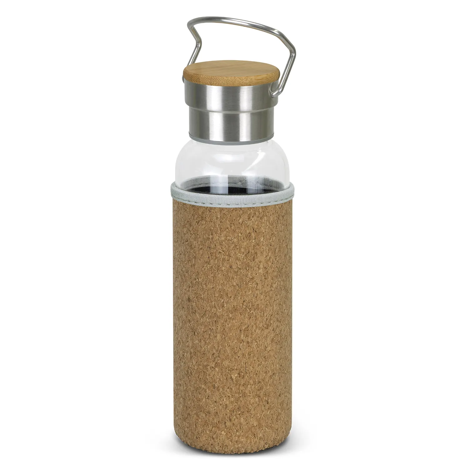 Promotional Bulk Nomad Glass Cork Sleeve Clear Sleeve Drink Bottle Online In Perth Australia