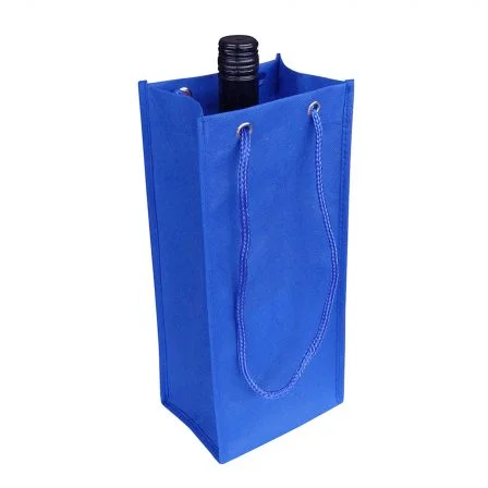 Promotional Bulk Non Woven Single Bottle Bag Blue Online In Perth Australia