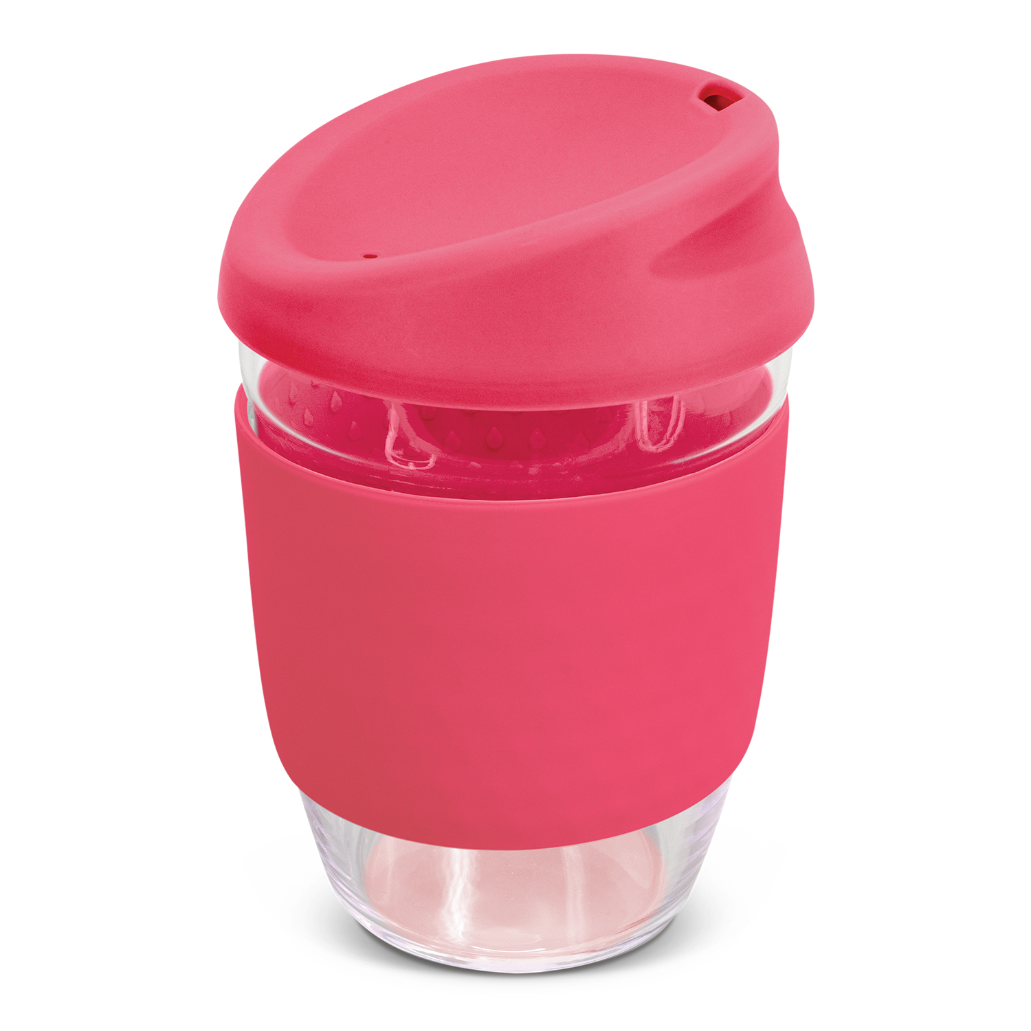  Promotional Bulk Nova Cup Borosilicate Plain Pink Glass Mugs Online In Perth Australia 