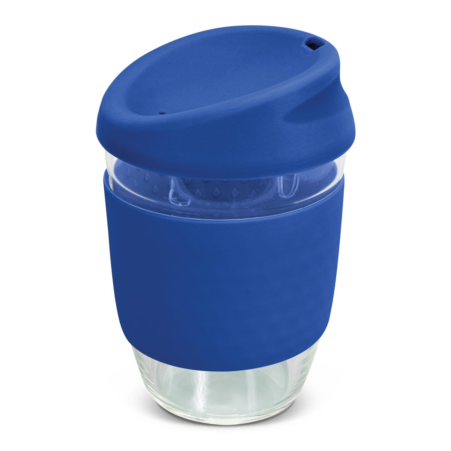  Promotional Bulk Nova Cup Borosilicate Plain Royal Blue Glass Mugs Online In Perth Australia