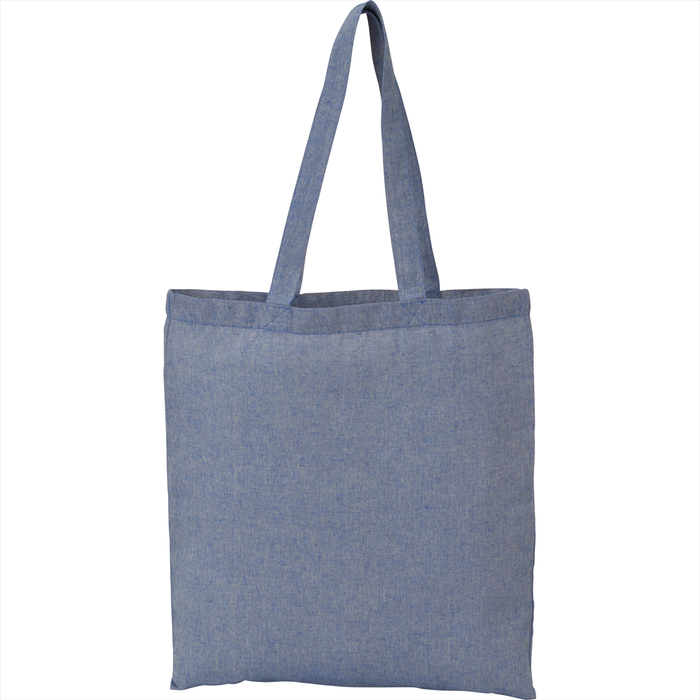  Promotional Bulk Recycled 140Gsm Twill Tote Blue Cotton Calico Bags Online In Perth Australia 