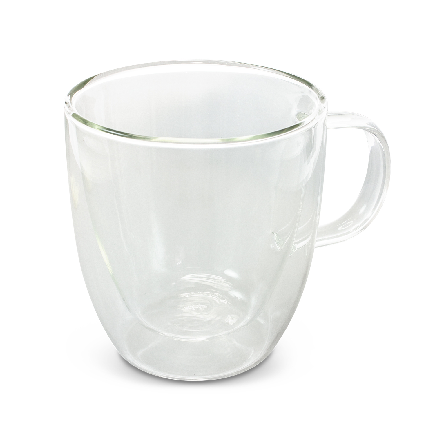  Promotional Bulk Riviera Double Wall Glass Cup clear glass mugs online in Perth Australia