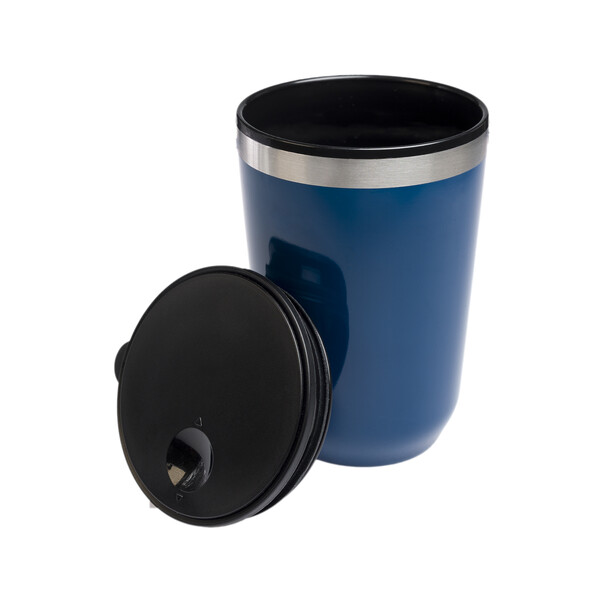 Promotional Bulk Rizz Coffee Cup Navy Blue Stainless Mugs Online In Perth Australia