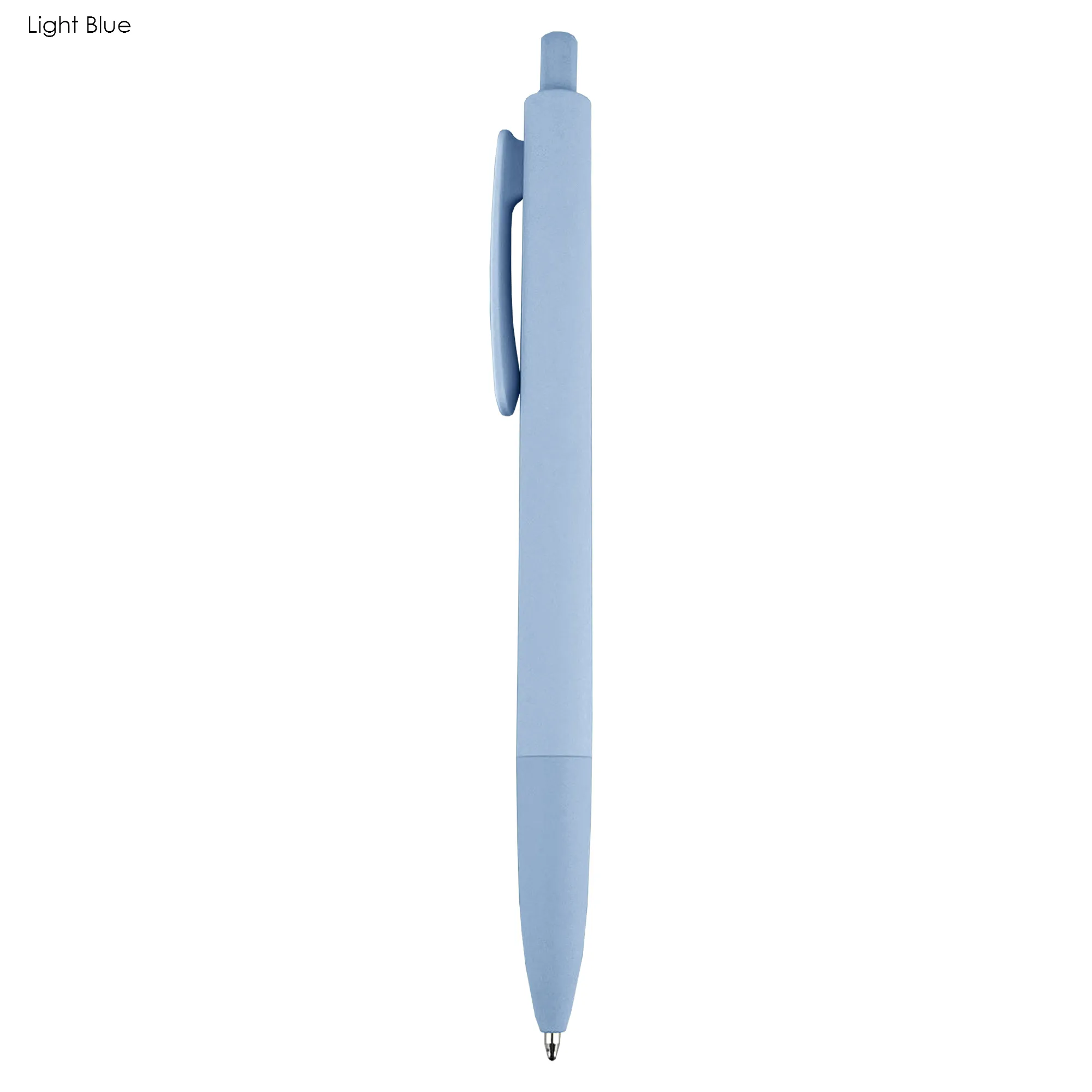 Promotional Bulk Smooth Light Blue Plastic Pens Online In Perth Australia