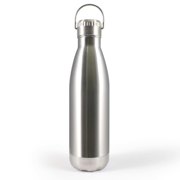 Promotional Bulk Soda Vacuum With Hanger Lid Silver Insulated Bottles Online In Perth Australia