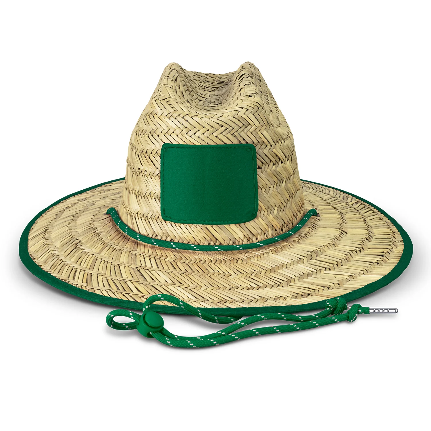 Promotional Bulk Tiki Straw Hat Kelly Green Online In Perth Australia