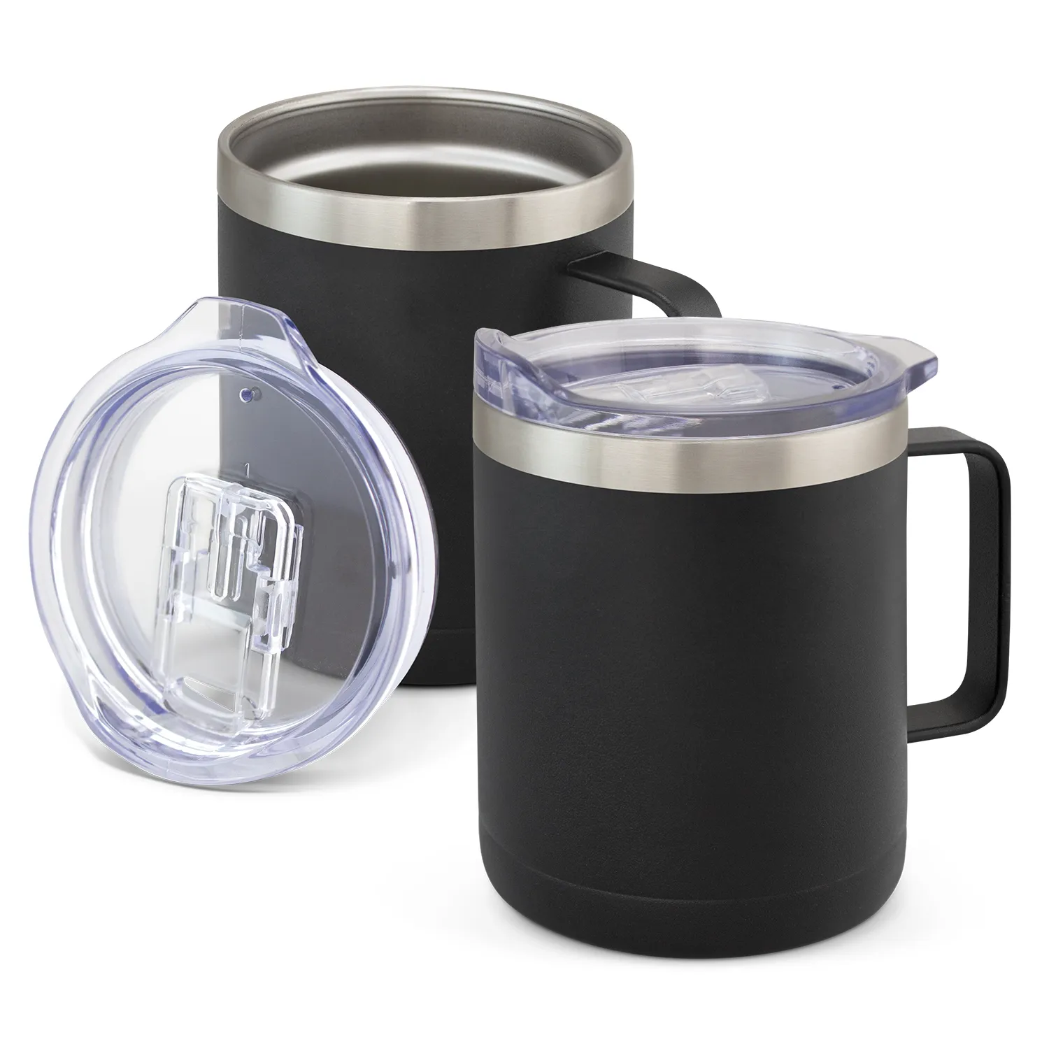 Promotional Bulk Zeus Vacuum Cup Black Online In Perth Australia